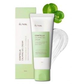iUNIK IUNIK Centella Gel-crème apaisant végétalien non collant pour le visage Peaux sensibles grasses et sèches à tendance ac