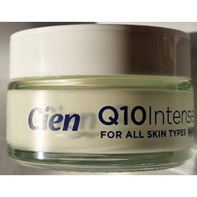 Cien Crème anti-âge anti-âge avec Q10 et vitamine E avec filtre UV 50 ml