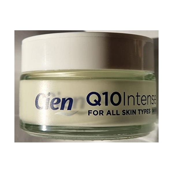Cien Crème anti-âge anti-âge avec Q10 et vitamine E avec filtre UV 50 ml