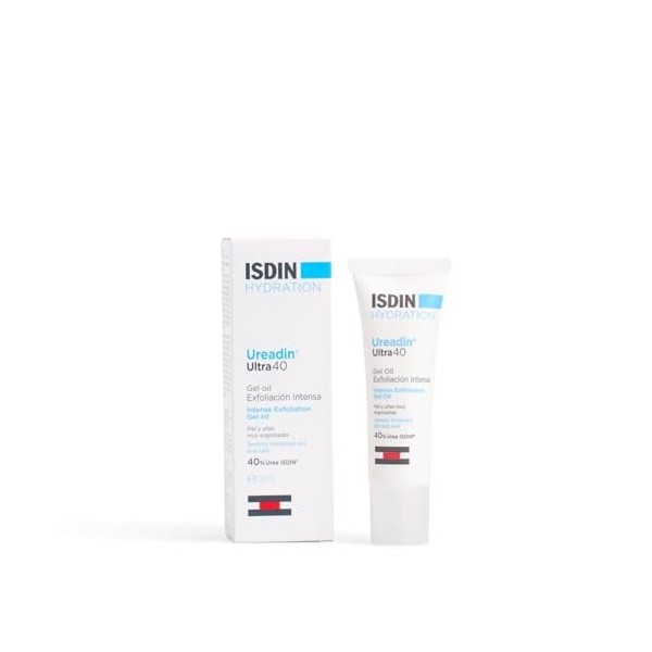 ISDIN Ureadin Ultra40 30 ml | Gel-Huile Exfoliant Intense à 40% dUrée | Recommandé pour les Peaux et Ongles très Épaissis