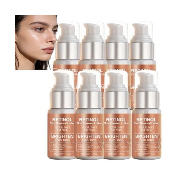 Sérum régénérant au rétinol, sérum hydratant pour le visage, soin quotidien raffermissant et liftant, atténue lapparence des ...