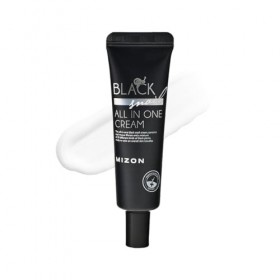 [MIZON] BLACK SNAIL ALL IN ONE CREAM 35ml Soin coréen - Crème Hydratante Réparatrice - Anti-âge - Extraits de plantes & Bav