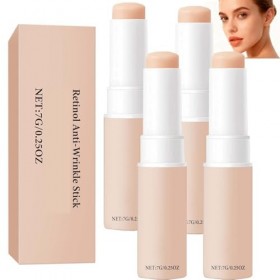 Sérum raffermissant au rétinol pour le visage et le cou, crème anti-âge aux peptides de collagène, resserre la peau, réduit l...