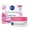 NIVEA Rose Care Gel Crème pour peau sèche 50 ml