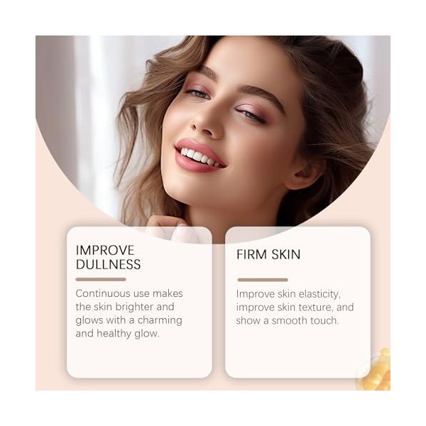 Sérum raffermissant 3 en 1 au rétinol pour le visage, le cou et les mains, stick facial au rétinol aux antioxydants pour raff...