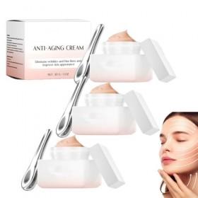 Sérum combleur anti-rides, crème anti-rides, crème visage anti-âge lissante, sérum hydratant, vitamine C,peptides réduisant l...