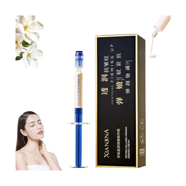 Lotion anti-rides au collagène micro-moléculaire, crème dessence élastique au collagène polypeptidique, lotion raffermissant ...