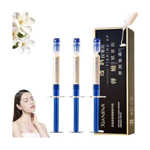 Lotion anti-rides au collagène micro-moléculaire, crème dessence élastique au collagène polypeptidique, lotion raffermissant ...