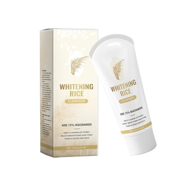 Nettoyant Visage Anti-points Noirs - Hydratation Intense, Nourrit la Peau, Préserve Son Hydratation, Maintient Son Élasticité...