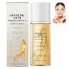 Eau hydratante anti-âge au ginseng naturel, essence anti-rides au ginseng, sérum à lextrait de ginseng pour un visage rajeun ...