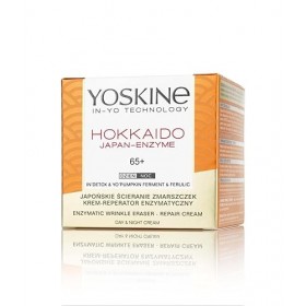 Yoskine Hokkaido Enzymes japonais Crème de jour et de nuit 65+ avec enzyme de citrouille