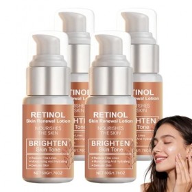 Lotion régénératrice au rétinol pour les ridules du visage, Lotion hydratante puissante pour lhydratation des peaux sèches, ...