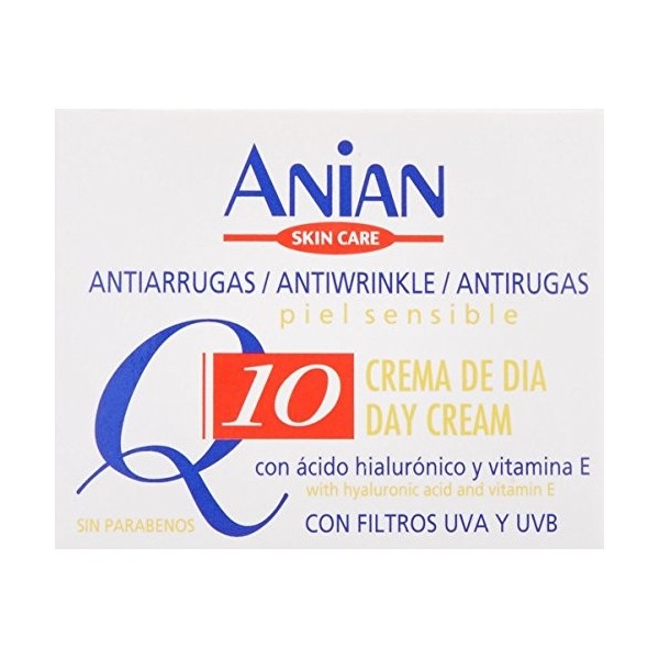 Crème de jour anti-rides Q10 50 ml