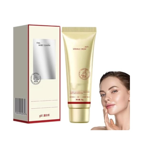 Crème anti-rides or et collagène, crème coréenne au collagène doré, hydratante anti-rides pour le visage, hydratation profond...