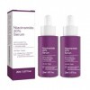 Essence de nicotinamide – Sérum à 20% de niacinamide pour un teint éclatant, une action anti-rides et un resserrement des por...