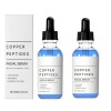 30ml Sérum De Copper Peptides Cuivre Anti-âge,Léger et Facilement Absorbé, Atténue Ridules Et Rides,Raffermit Peau Et Amélior...