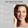 Crème visage hydratante raffermissante 6 en 1 Crème visage hydratante raffermissante peaux sèches grasses Soin hydratant lége...