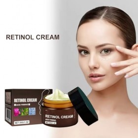 Lot de 2 crèmes anti-rides au rétinol avancées, crème de jour et de nuit pour femme contre le vieillissement de la peau, crèm...