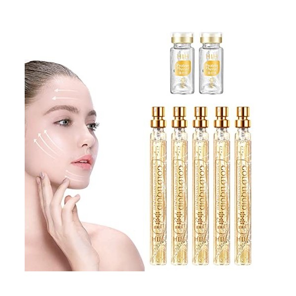 Yajimsa fil collagène, fil sans aiguille, kit fil collage, kit fil protéines coréennes, FaFine Lines Lift Line