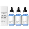 Sérum doux aux peptides de cuivre, Sérum visage aux peptides de cuivre, avec acide hyaluronique - Sérum visage anti-âge pour ...