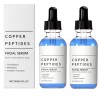 Sérum doux aux peptides de cuivre, Sérum visage aux peptides de cuivre, avec acide hyaluronique - Sérum visage anti-âge pour ...