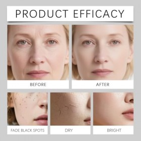 Crème raffermissante au collagène et aux peptides polypeptidiques – Hydratant micromoléculaire anti-rides pour le visage pour...