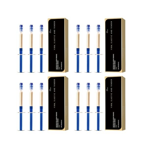 Crème raffermissante au collagène et aux peptides polypeptidiques – Hydratant micromoléculaire anti-rides pour le visage pour...