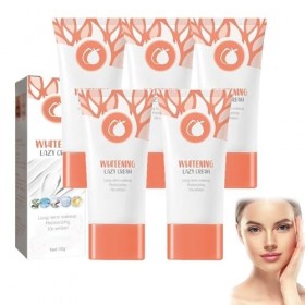 Crème éclaircissante au glutamate, nouvelle crème visage 2025 - Hydratant aux essences végétales naturelles pour tous types d...