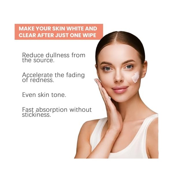 Crème éclaircissante au glutamate, nouvelle crème visage 2025 - Hydratant aux essences végétales naturelles pour tous types d...