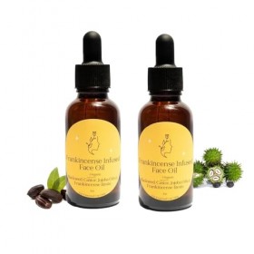 Huile de résine dencens pour le visage, sérum essentiel à lencens, huile de résine dencens bio pressée à froid, sérum visa Cr...