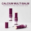 Calcium Multi Balm,Baume Multi-vitaminé Au Calcium,tige de noyau de rides,CrèMe Réparatrice Et Hydratante Intensive,Stick hyd...