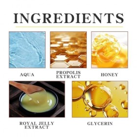 2 Pièces Crème pour Le Visage à La Gelée Royale, Crème Liftante pour Le Visage Au Venin Dabeille, Crème Hydratante Raffermis