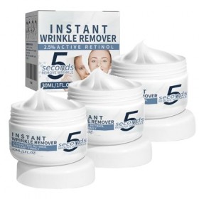 Crème hydratante anti-rides - 5 secondes Crème délimination des rides instantanées, crème hydratante anti-âge pour le levage ...