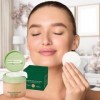 Calming Toner Pad - Tampons hydratants pour visage - Élimine les cellules mortes de la peau et les pores - La crème hydratant