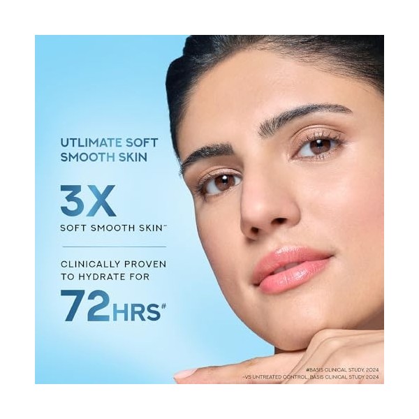 PONDS Gel hydratant super léger sans huile 100 g, avec acide hyaluronique et vitamine E pour une peau fraîche et éclatante e