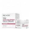 REVOX B77 - Crème Visage Anti-Imperfections, 50 ml, Réduit Les Taches Brunes, Unifie Le Teint, Hydrate Et Réduit La Sécheress