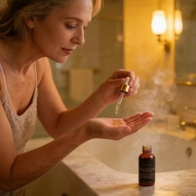 Lissage Cutané, Concentré Repulpant 30ml, Soin Hydratation Intense, Pour Routine Quotidienne, Soin de Nuit, Maquillage, Après