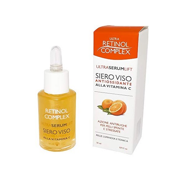 Retinol Complex Siero Viso Antiossidante Vitamina C 30ML 224