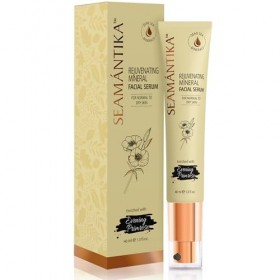 SEAMANTIKA - Sérum Visage Minéral à l’Huile d’Onagre - Hydratation Intense et Élasticité - Pour Peaux Normales à Sèches - San