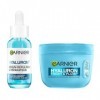 GARNIER - SkinActive - Routine Hyaluron - Crème Sorbet Hydratante Repulpante Fresh & Plump 85 ml + Sérum Gel Repulpant & Ré