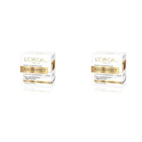 LOréal Paris - Crème de Jour Anti-Âge Ré-Hydratante & Raffermissante - Anti-Relâchement, Anti-Taches & Anti-Rides - Au Colla