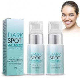 2 Pièces Crème Correctrice Anti-Taches Noires, Dark Spot Corrector Oil Correcteur Pour Taches Brunes Sérum Anti Taches Visage