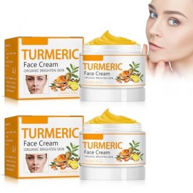 Crème Pour Le Visage Au Curcuma, Crème Hydratante Naturelle éclaircissante Au Curcuma, Crème Anti-âge Pour éliminer Les Tache