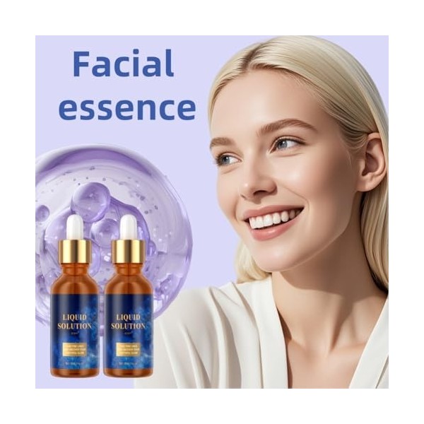 Olavita Serum pour Visage,2pcs Sérum Visage Anti-Âge,Olavita Serum Anti Age,Serums Boto-X Effet ImméDiat Visages,SéRum Soluti
