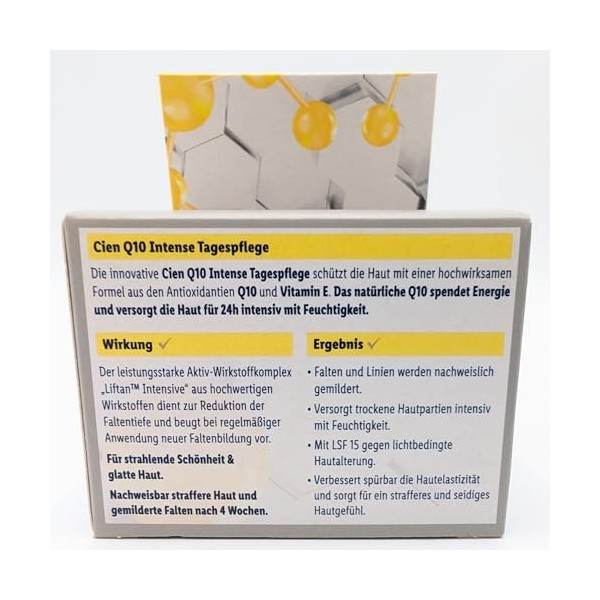 CIEN Q10 Intense Crème de jour pour peaux normales avec SPF 15 1 x 50 ml 