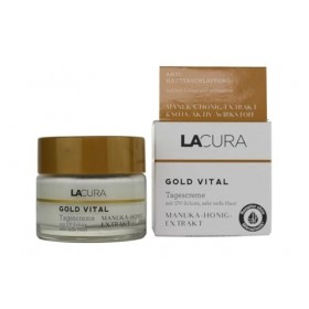 Lacura Gold Vital Crème de jour à lextrait de miel de Manuka Peau très mature 50 ml