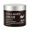 Snail Collagen Face Cream – 92% Snail Mucin, Anti-Wrinkle, Whitening & Hydrating Moisturizer for All Skin Types – 90g