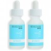 Revolution Skincare London Revolution Skin, Sérum visage à lacide hyaluronique 4X, 30ml Lot de 2 Crème Jour et Nuit