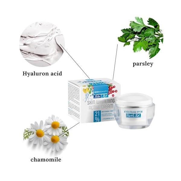 BODI BEAUTY – Crème anti-taches pigmentaires visage 50 ml – Niacinamide + alpha-arbutine + CYWhite | Éclat et teint uniforme,