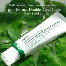 RAVIEL Crème Green Derma Double Cica, pour tous les types de peau, hydratant doux, hydratant en profondeur, éclaircissant, pr